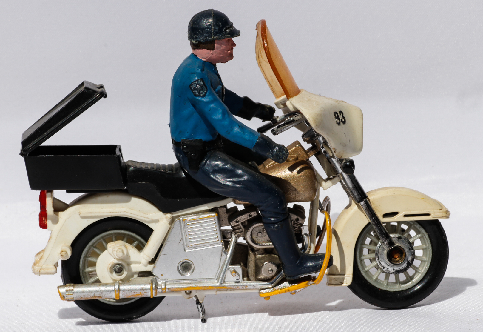 Matchbox Police Bike and Rider